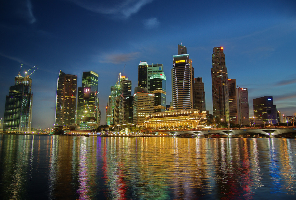 Singapore skyline